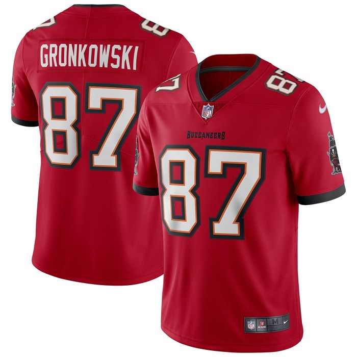 Rob Gronkowski Tampa Bay Buccaneers Vapor Limited Jersey - Red Nfl