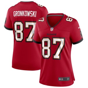 Rob Gronkowski Tampa Bay Buccaneers Womens Game Jersey Red Nfl