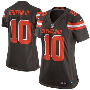 Robert Griffin Iii Cleveland Browns Nike Womens Game Jersey - Brown