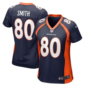 Rod Smith Denver Broncos Womens Retired Player Jersey - Navy Nfl