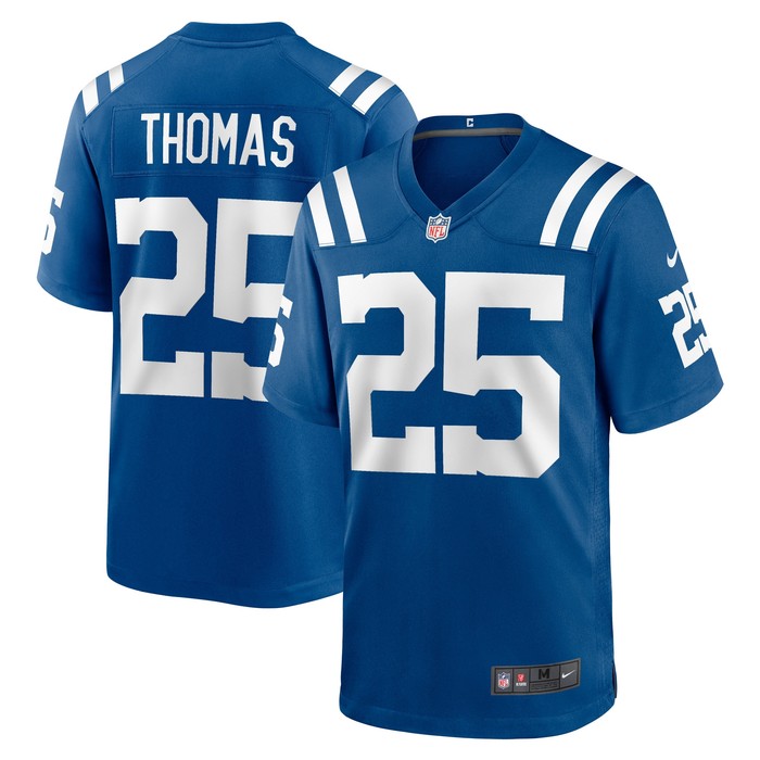 Rodney Thomas Indianapolis Colts Player Game Jersey - Royal Nfl