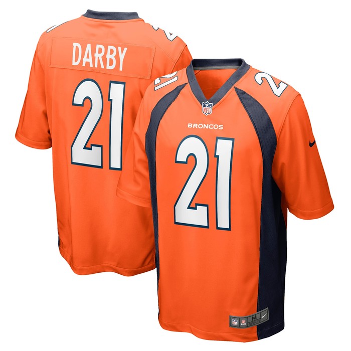 Ronald Darby Denver Broncos Game Jersey - Orange Nfl