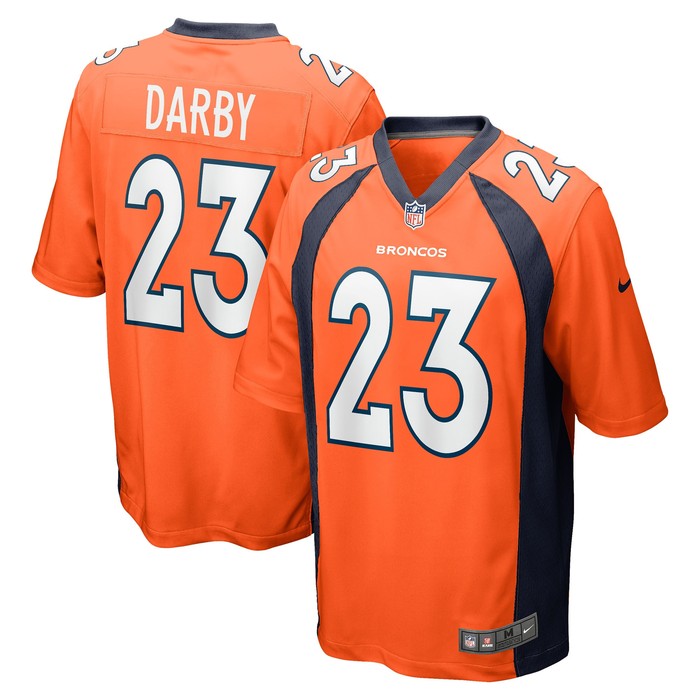 Ronald Darby Denver Broncos Player Game Jersey - Orange Nfl