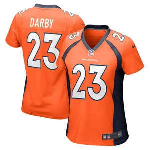 Ronald Darby Denver Broncos Womens Player Game Jersey - Orange Nfl