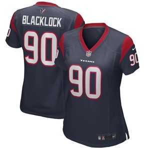 Ross Blacklock Houston Texans Womens Game Jersey - Navy Nfl