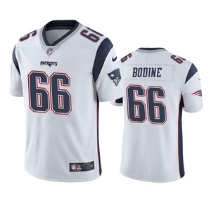 Russell Bodine New England Patriots White Vapor Limited Jersey