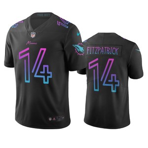 Ryan Fitzpatrick Miami Dolphins Black City Edition Vapor Limited Jersey