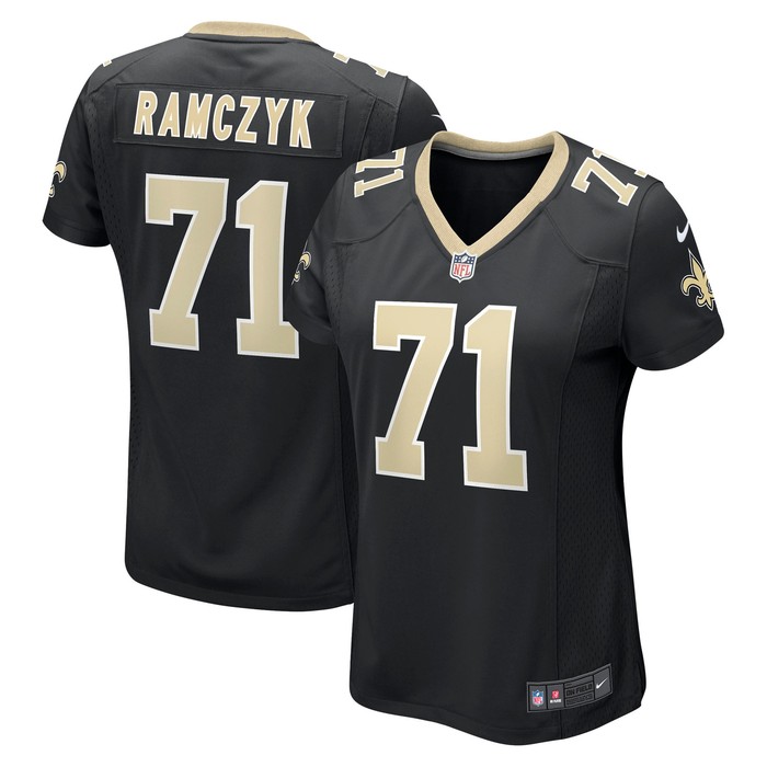 Ryan Ramczyk New Orleans Saints Womens Game Jersey - Black Nfl