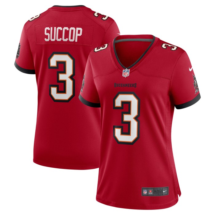 Ryan Succop Tampa Bay Buccaneers Womens Team Game Jersey - Red Nfl