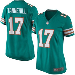 Ryan Tannehill Miami Dolphins Nike Womens Alternate Game Jersey - Aqua