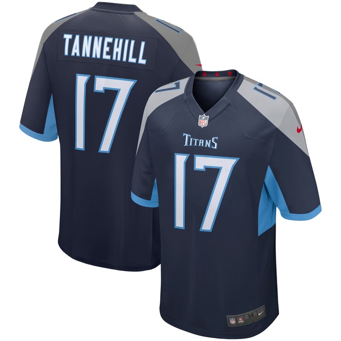 Ryan Tannehill Tennessee Titans Game Player Jersey Navy Nfl