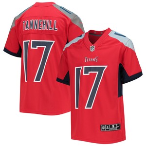 Ryan Tannehill Tennessee Titans Inverted Team Game Jersey - Red Nfl