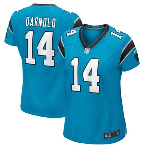 Sam Darnold Carolina Panthers Womens Game Player Jersey - Blue Nfl