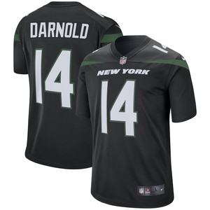 Sam Darnold New York Jets Nike Game Jersey - Stealth Black