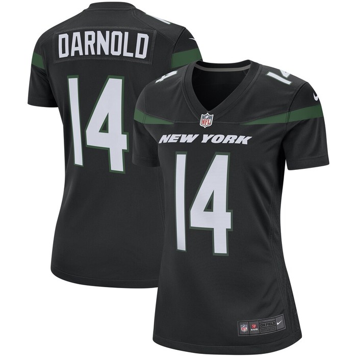 Sam Darnold New York Jets Nike Womens Game Jersey - Stealth Black