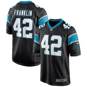 Sam Franklin Carolina Panthers Game Jersey - Black Nfl