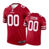 San Francisco 49ers #00 Custom Nike Color Rush Scarlet Jersey