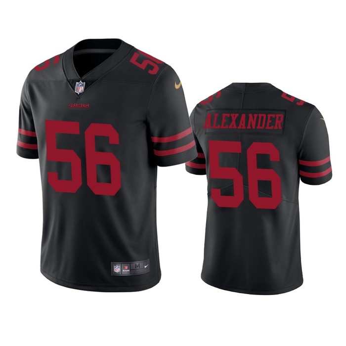 San Francisco 49ers #56 Kwon Alexander Black Vapor Untouchable Limited Jersey - Mens - Cocomos