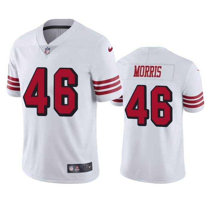 San Francisco 49ers Alfred Morris White Nike Color Rush Limited Jersey