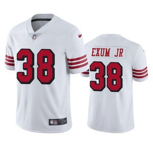 San Francisco 49ers Antone Exum Jr. White Nike Color Rush Limited Jersey