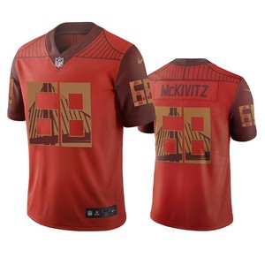 San Francisco 49ers Colton Mckivitz Orange City Edition Vapor Limited Jersey