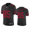 San Francisco 49ers George Kittle Black 100th Season Vapor Limited Jersey