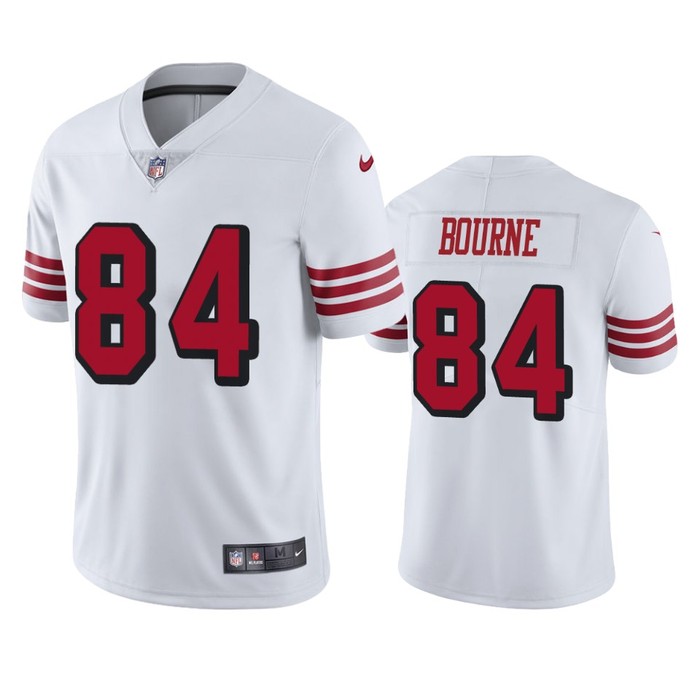 San Francisco 49ers Kendrick Bourne White Nike Color Rush Limited Jersey