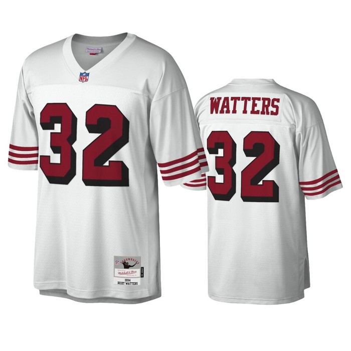 San Francisco 49ers Ricky Watters White Legacy Replica Jersey