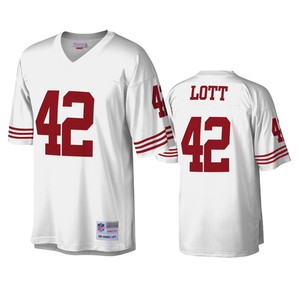 San Francisco 49ers Ronnie Lott White Legacy Replica Jersey