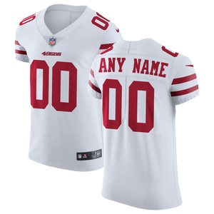 San Francisco 49ers Vapor Untouchable Elite Custom Jersey - White Custom Jerseys Nfl