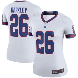 Saquon Barkley New York Giants Womens Color Rush Legend Jersey White Nfl