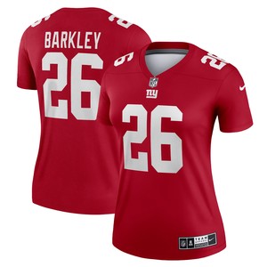 Saquon Barkley New York Giants Womens Inverted Legend Jersey - Red Nfl