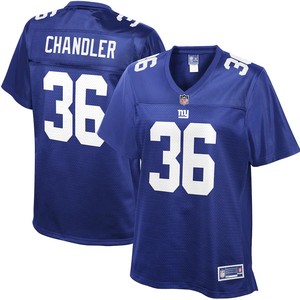 Sean Chandler New York Giants Nfl Pro Line Womens Player Jersey - Royal