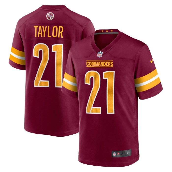 Sean Taylor Washington Commanders Retired Player Game Jersey Burgundy Nfl