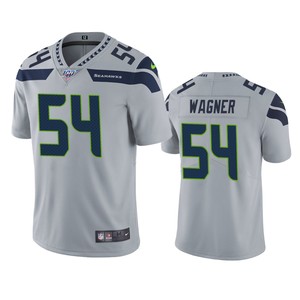 Seattle Seahawks Bobby Wagner Gray 100th Season Vapor Limited Jersey