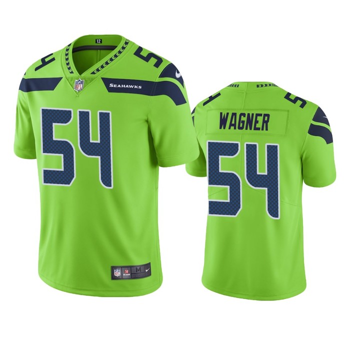 Seattle Seahawks Bobby Wagner Neon Green Nike Color Rush Limited Jersey