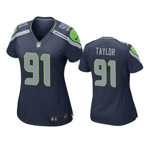 Seattle Seahawks Darrell Taylor Navy 2020 Nfl Draft Game Jersey