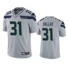 Seattle Seahawks Deejay Dallas Gray Vapor Untouchable Limited Jersey - Cocomos