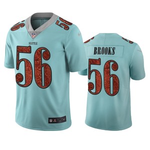 Seattle Seahawks Jordyn Brooks Light Blue City Edition Vapor Limited Jersey