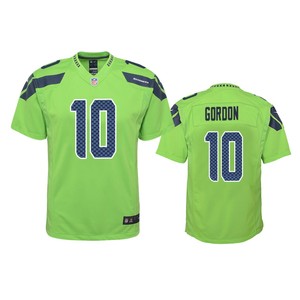 Seattle Seahawks Josh Gordon Green Color Rush Game Jersey