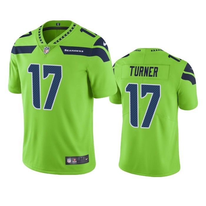 Seattle Seahawks Malik Turner Green Nike Color Rush Limited Jersey