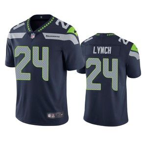 Seattle Seahawks Marshawn Lynch Navy Vapor Untouchable Limited Jersey