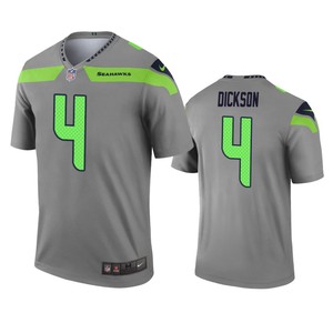 Seattle Seahawks Michael Dickson Gray Inverted Legend Jersey