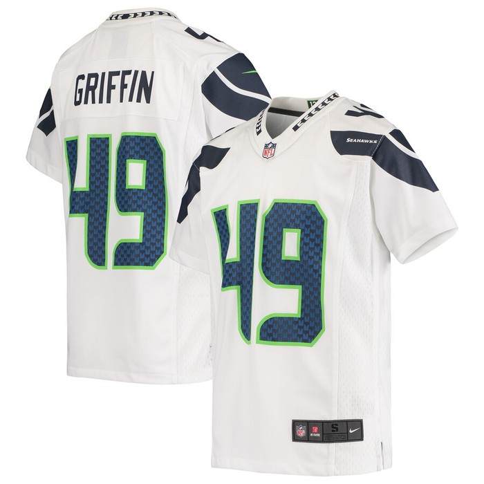 Shaquem Griffin Seattle Seahawks Nike Youth Game Jersey - White - Cocomos