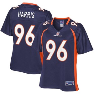 Shelby Harris Denver Broncos Nfl Pro Line Womens Alternate Player Jersey - Navy