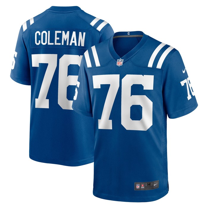 Shon Coleman Indianapolis Colts Player Game Jersey - Royal Nfl