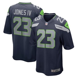 Sidney Jones Iv Seattle Seahawks Game Player Jersey - College Navy Nfl