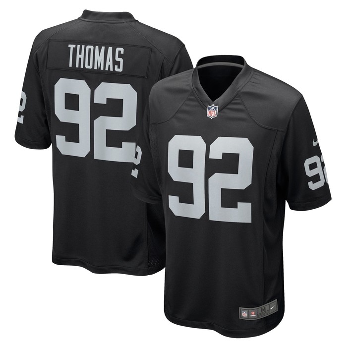 Solomon Thomas Las Vegas Raiders Game Jersey - Black Nfl