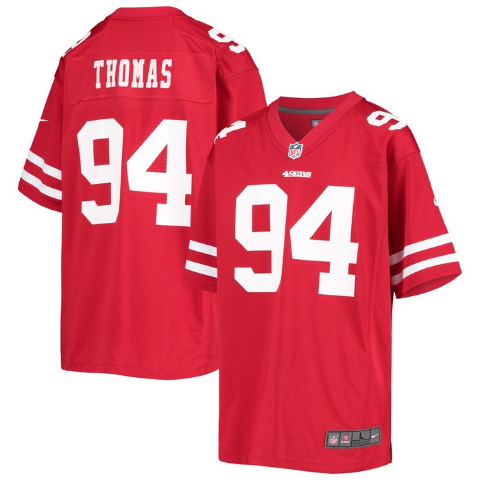 Solomon Thomas San Francisco 49ers Game Player Jersey - Scarlet Nfl