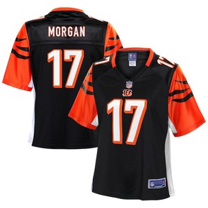 Stanley Morgan Cincinnati Bengals Nfl Pro Line Womens Team Color Player Jersey - Black